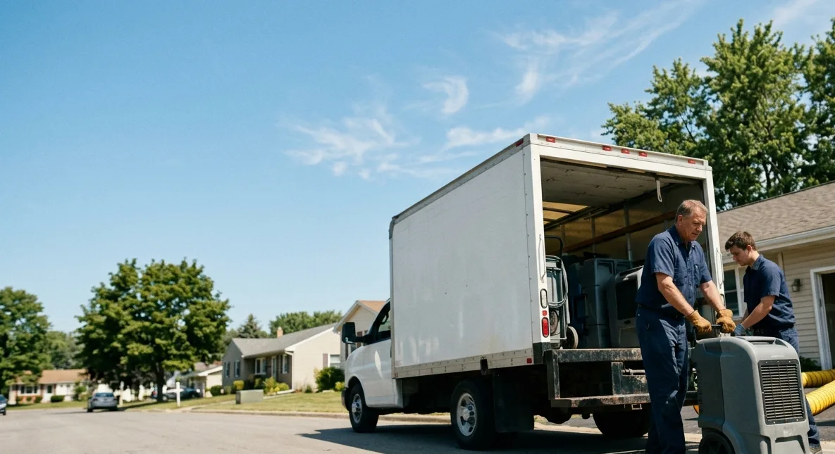 Water Damage Cleanup in Rawson, OH near me